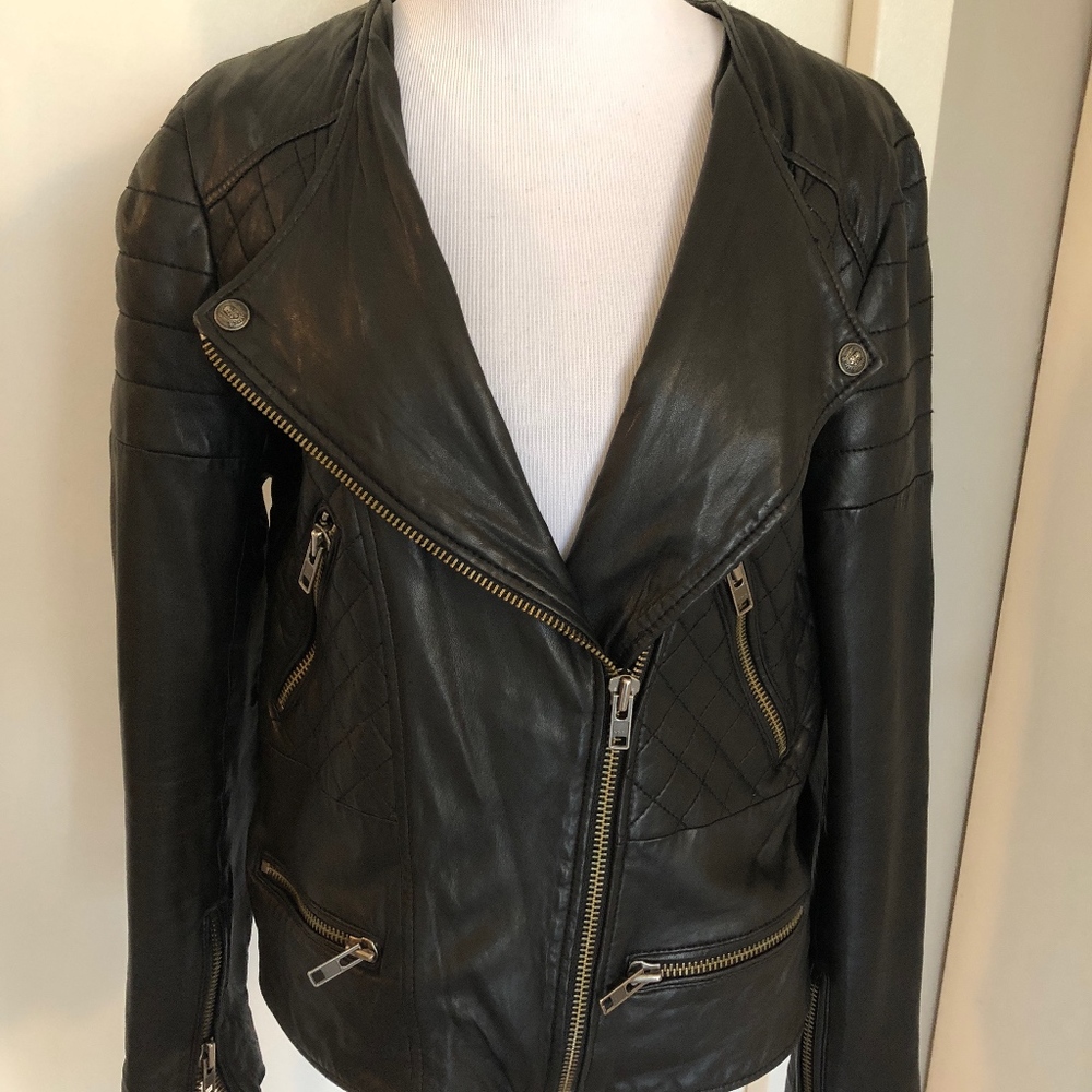 THE KOOPLES genuine leather jacket